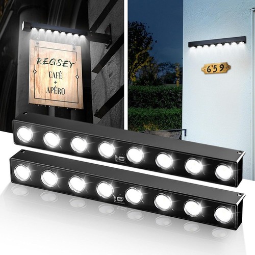 Solar mailbox lights - solar, pack